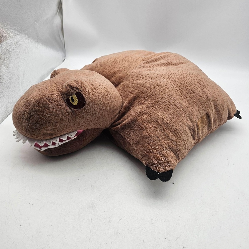 Jurassic World T-Rex Pillow Pets Dinosaur Plush Folding Pillow 17" 2022